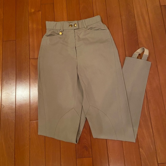 Vintage Burberry Womens Riding Pants 
